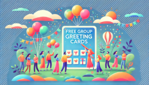 Free Group Greeting Cards: A Thoughtful Gesture Without Breaking the Bank