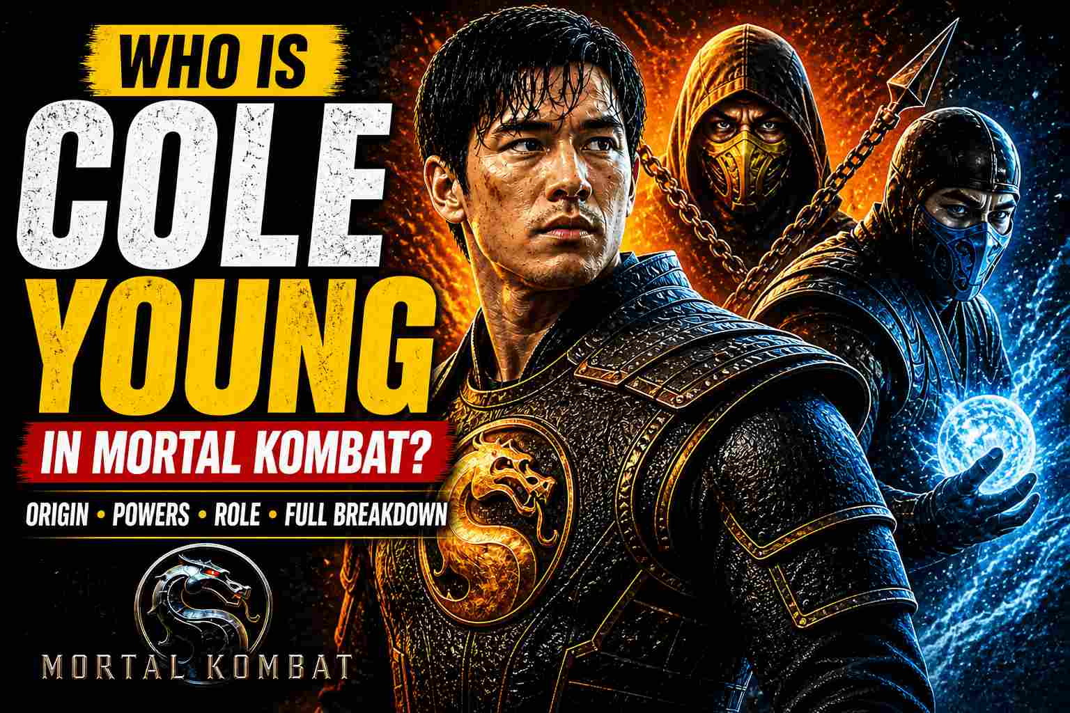 Who Is Cole Young in Mortal Kombat? Origin, Powers, and Full Character Breakdown