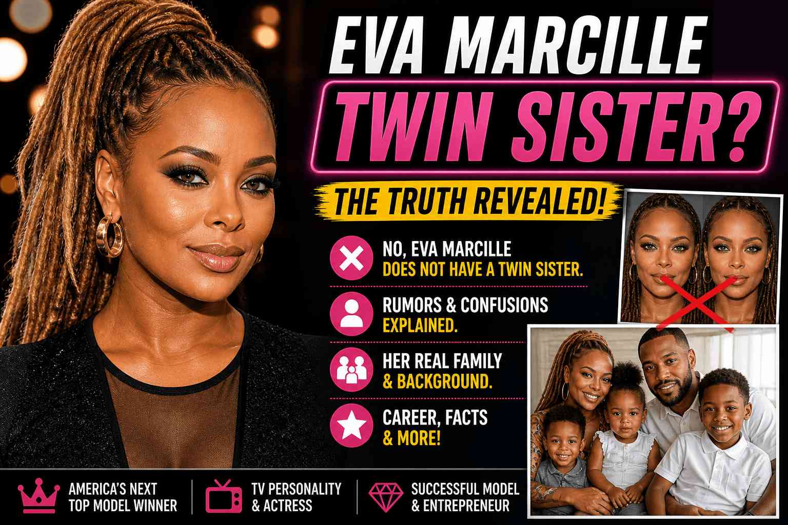 Eva Marcille Twin Sister: Truth, Family Details, and What Fans Should Know